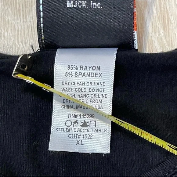 Harley Davidson T-Shirt Fringed Bedazzled Soft Short Sleeve Size XL - Picture 11 of 13